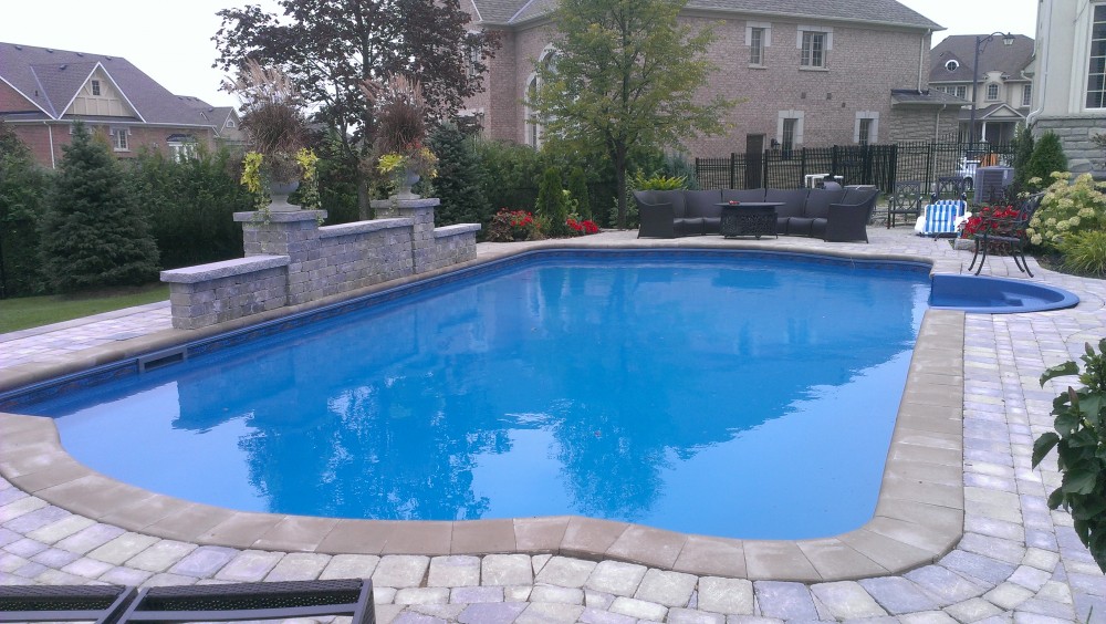 Steel and Vinyl Roman Model Pool - Image 2